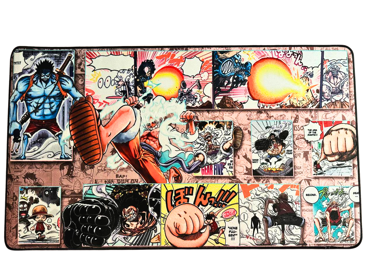 One Piece All Gears Luffy Playmat