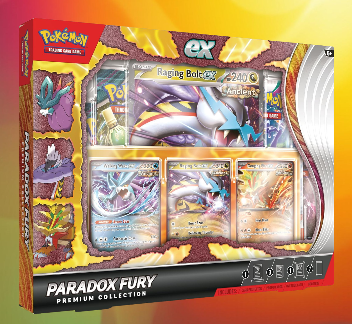 Pokemon TCG: Paradox Fury Premium Collection - 2024 Holiday Exclusive