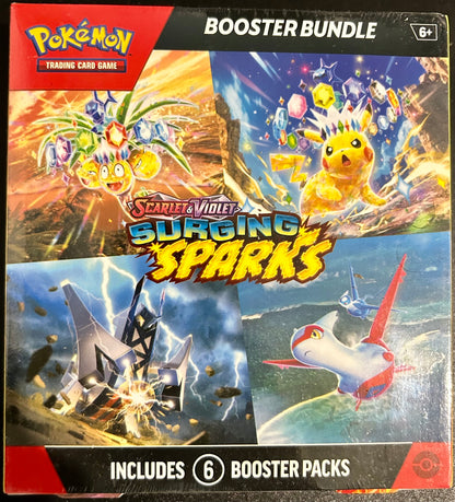 Pokemon - Scarlet and Violet - Surging Sparks - Booster Bundle