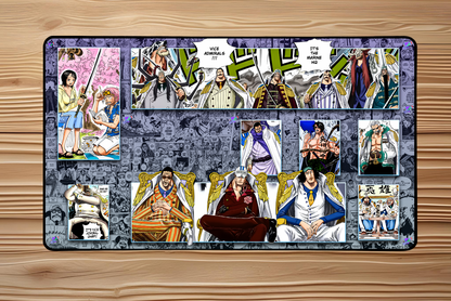 One Piece - Marine playmat